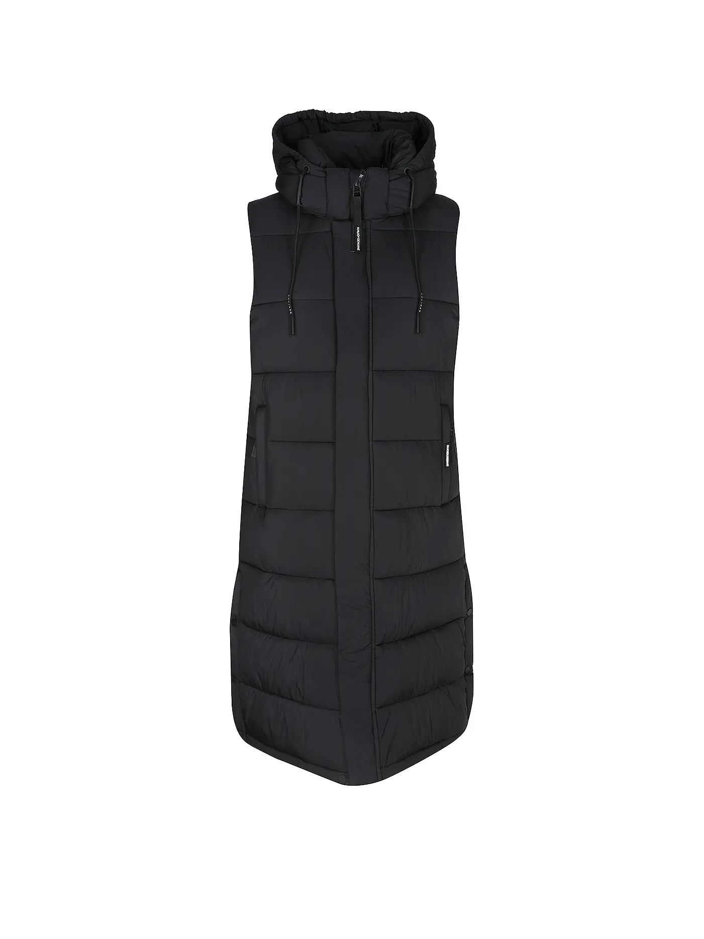 KHUJO | Steppgilet THE MAGNETA MATT | schwarz